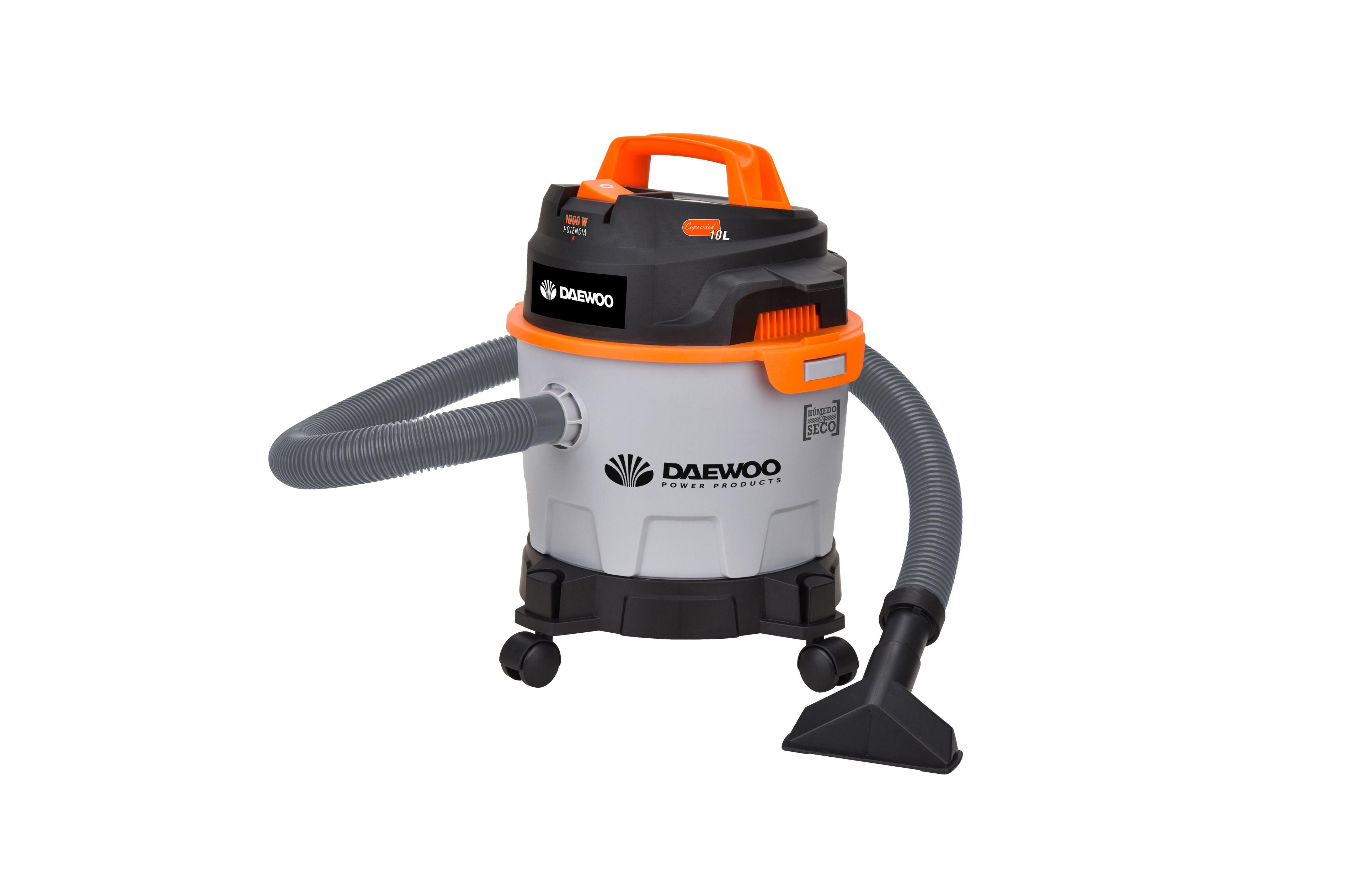Aspiradora De Tacho Polvo Y Agua 10L 1000w Daewoo DAVC90-10L-3