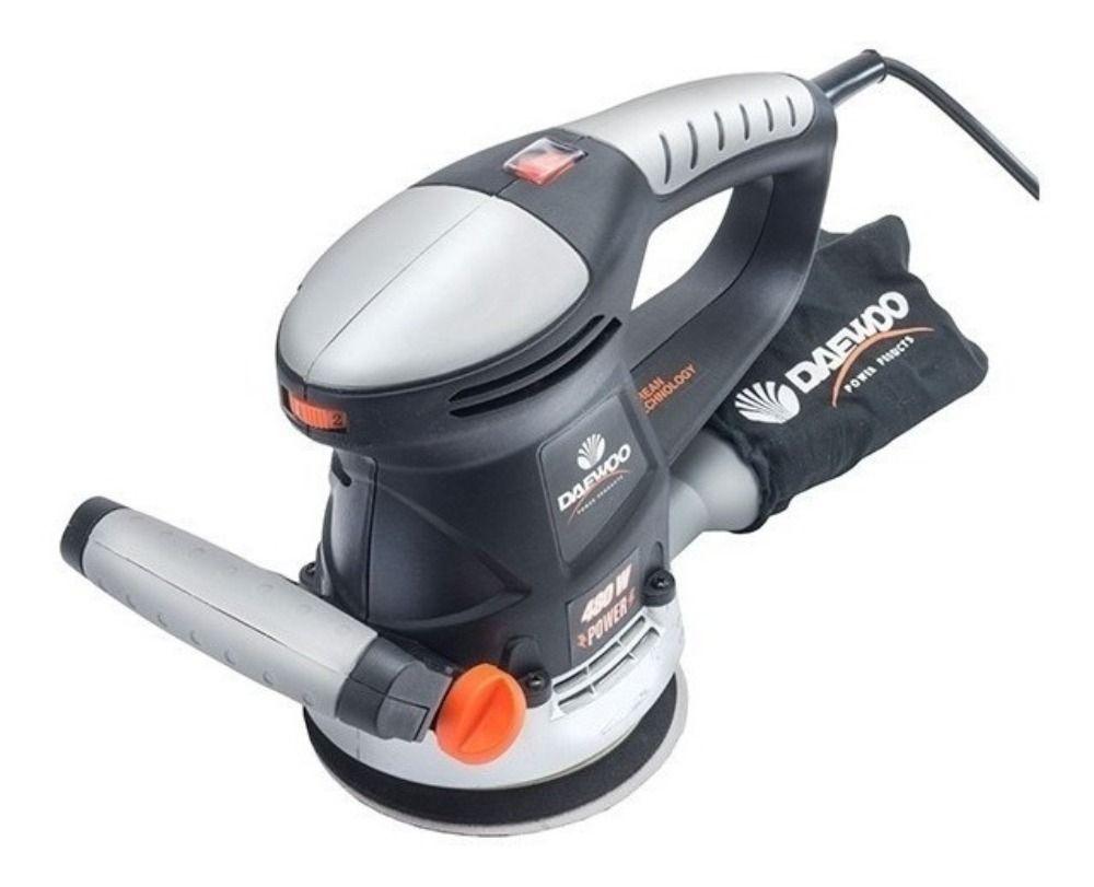 Lijadora Roto Orbital Daewoo 480w DAOS480 2 Veloc + 5 Lijas-2
