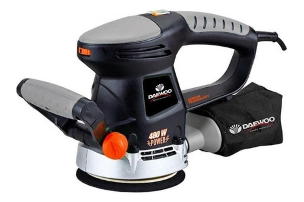 Lijadora Roto Orbital Daewoo 480w DAOS480 2 Veloc + 5 Lijas-4