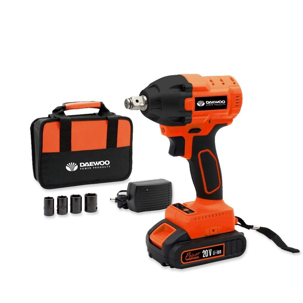 Llave De Impacto Brushless 20v Daewoo Daiw02 1/2p 13mm-1