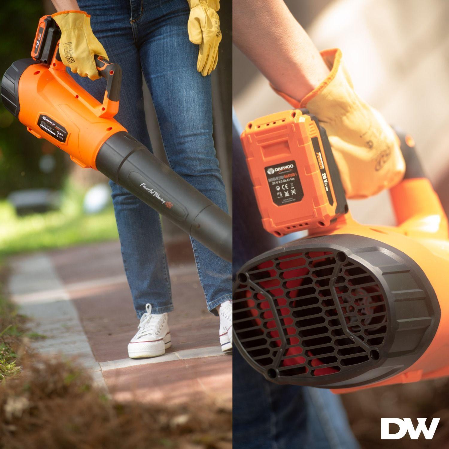 Sopladora Inalámbrica Daewoo DAB2000LI-1 + Bateria 20V + Cargador-6