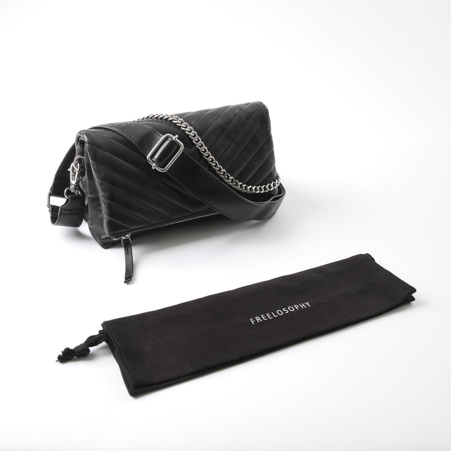 Cartera Amsterdam Quilt Black Freelosophy-4