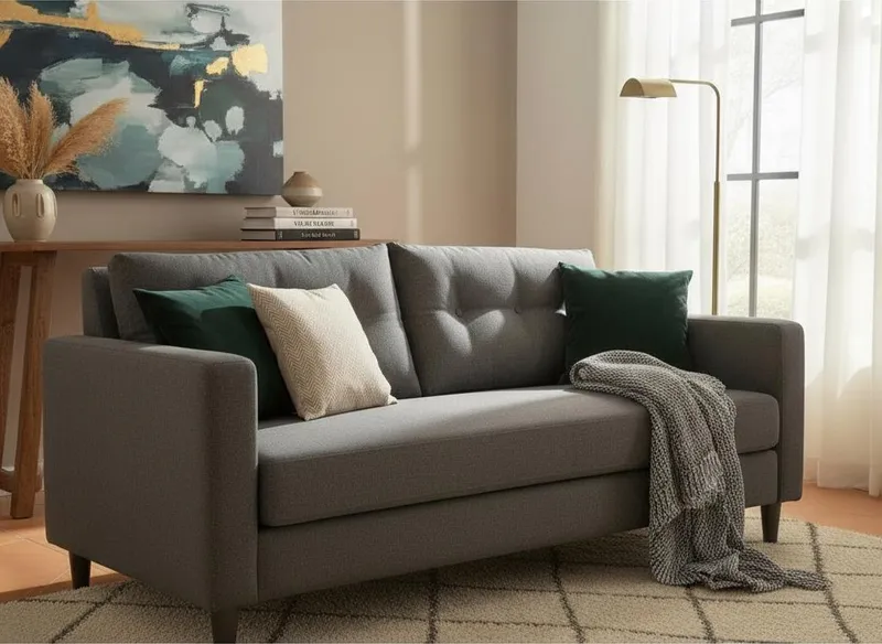 Sofá 3 Cuerpos Paris - Marengo Repelente a LÍquidos-2