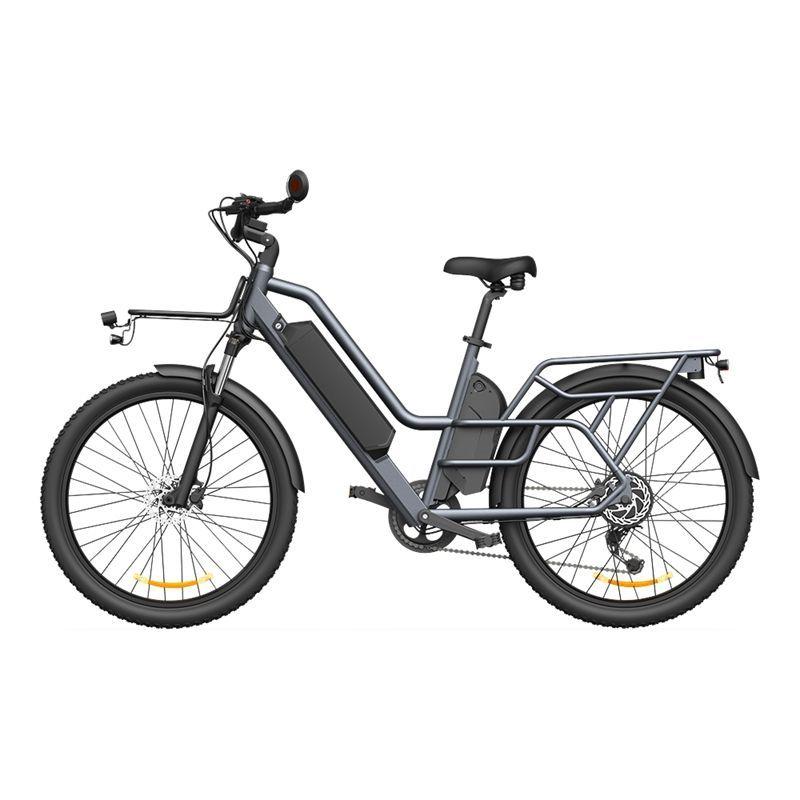 Bicicleta Eléctrica ADO O260T Delivery Gris-4