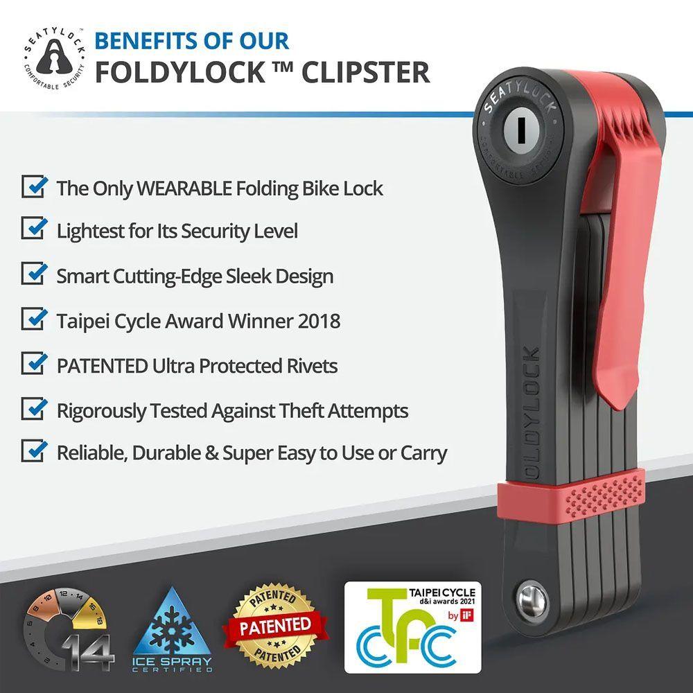 Candado Seatylock Foldylock Clipster-3