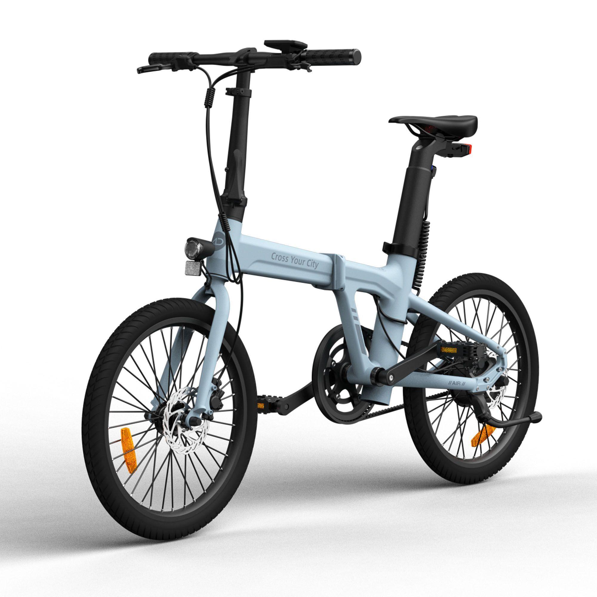 Bicicleta Eléctrica ADO A20 AIR Azul-5