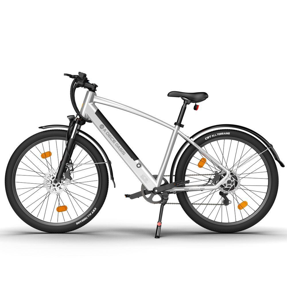 Bicicleta Eléctrica ADO DECE 300C Plata-3