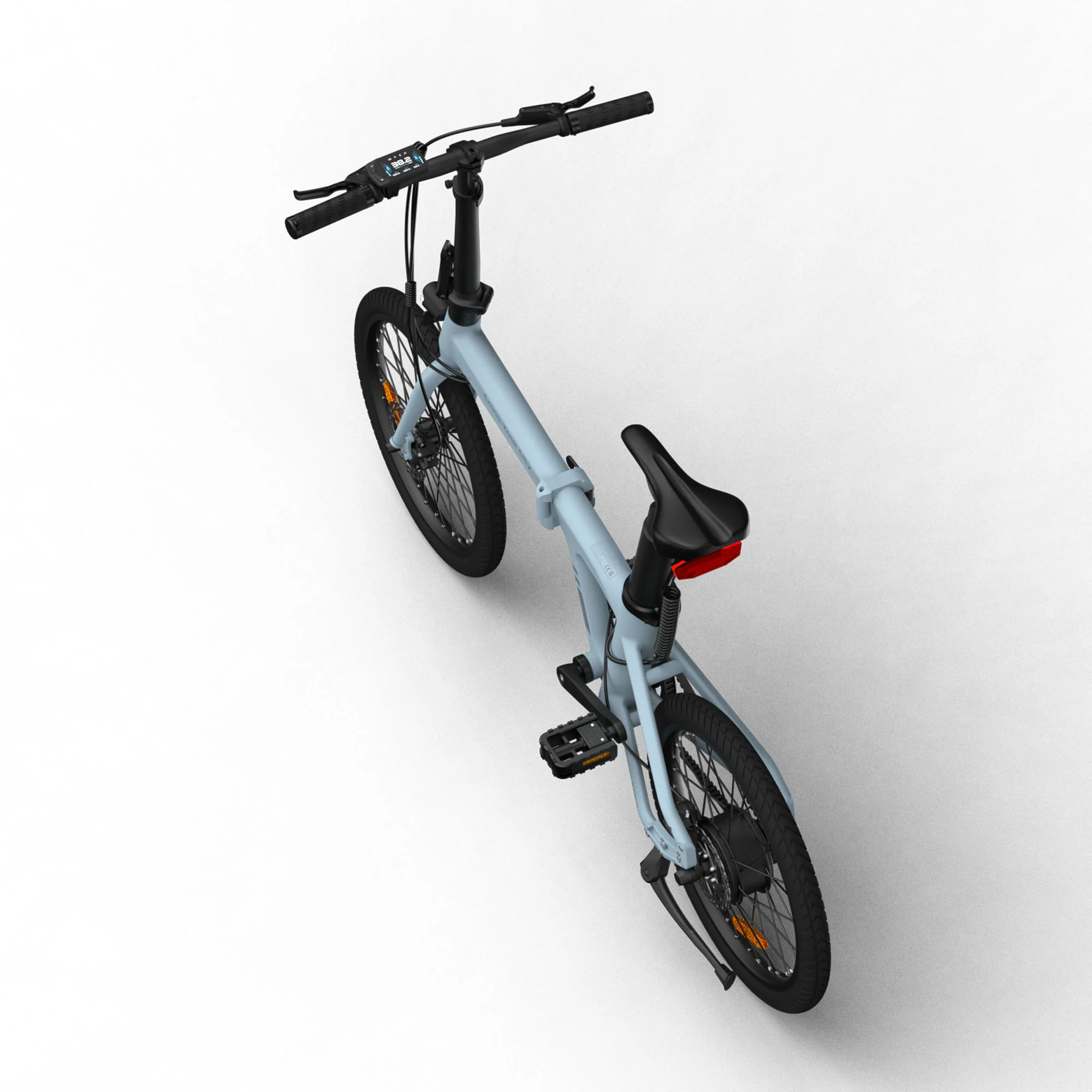 Bicicleta Eléctrica ADO A20 Lite Celeste-4