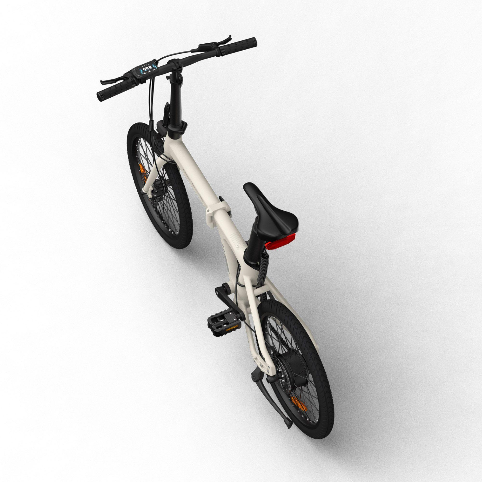 Bicicleta Eléctrica ADO A20 AIR Crema-4