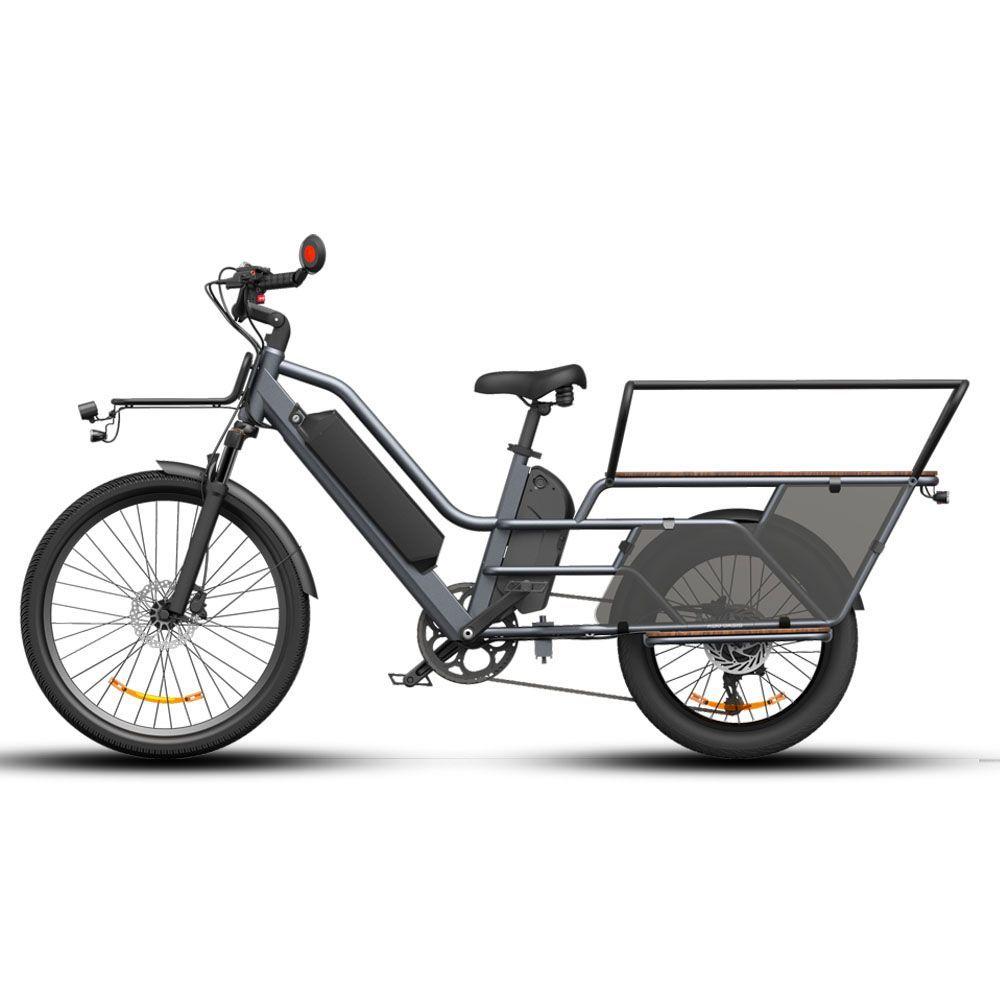 Bicicleta Eléctrica ADO O261T Gris-3