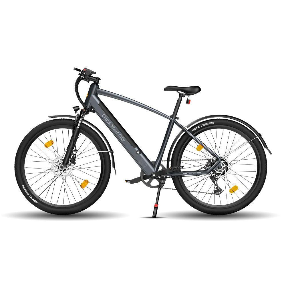 Bicicleta Eléctrica ADO DECE 300C Gris-2