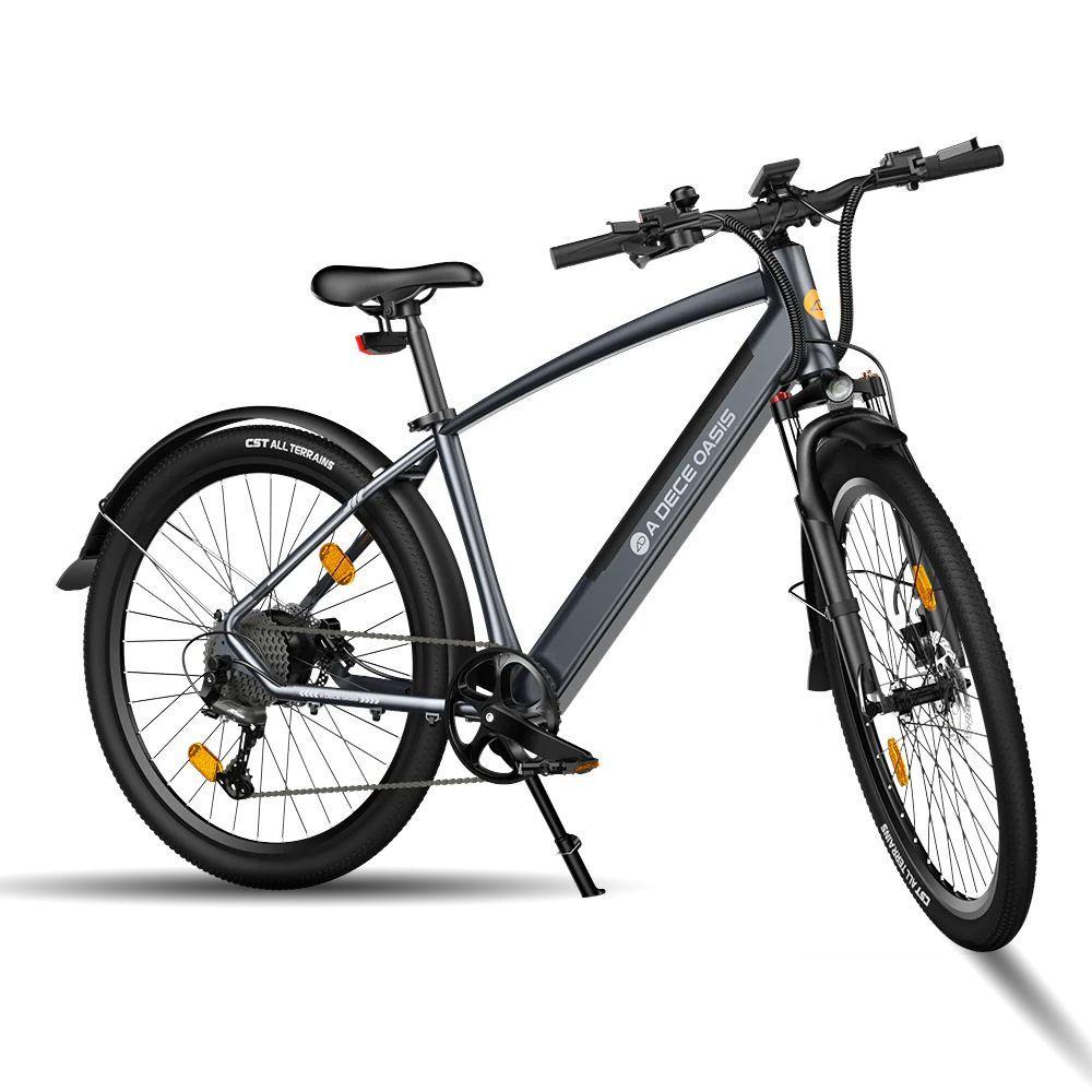 Bicicleta Eléctrica ADO DECE 300C Gris-3