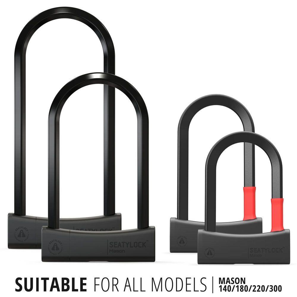 Soporte Seatylock U lock mounting bracket-2