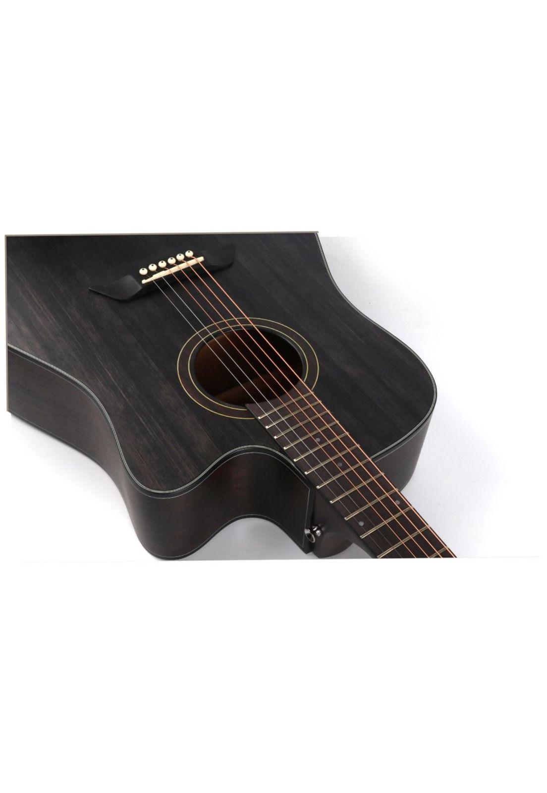 Guitarra Electroacustica Vintage Satin Black MSM02 Mercury-2