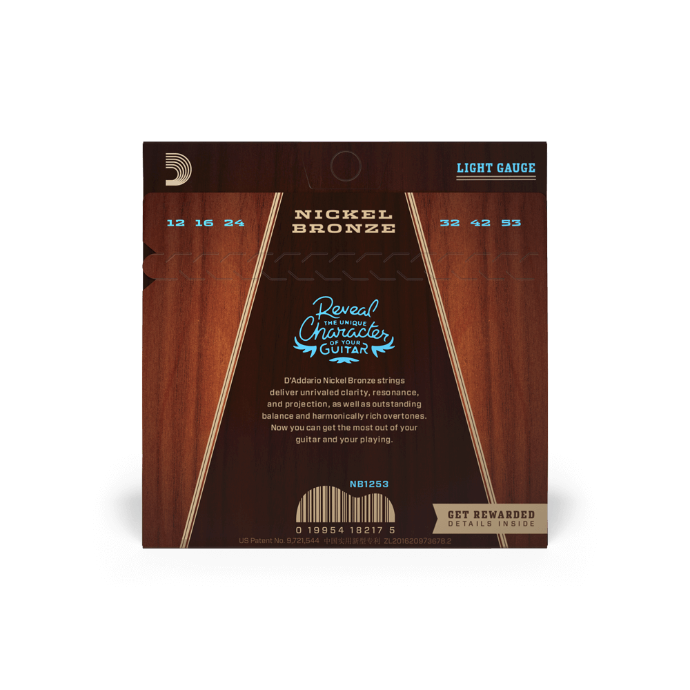 CUERDAS GUITARRA ACUSTICA 012-053 FOSF/BRON NB1253 DADDARIO-2