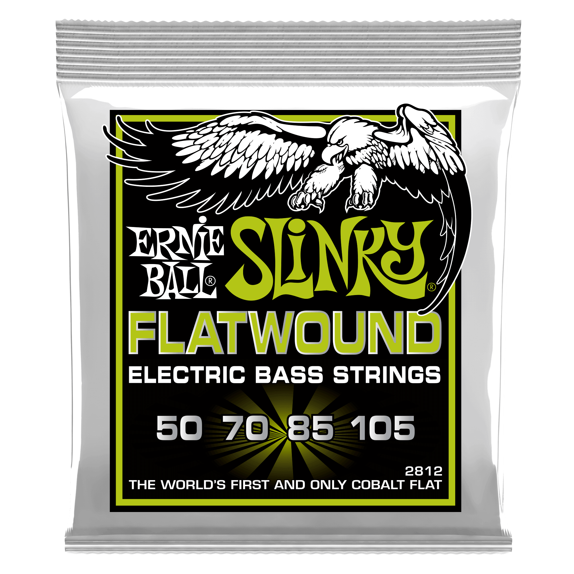 CUERDAS BAJO FLAT REGULAR SLINKY 50-105 P02812 ERNIE BALL-0
