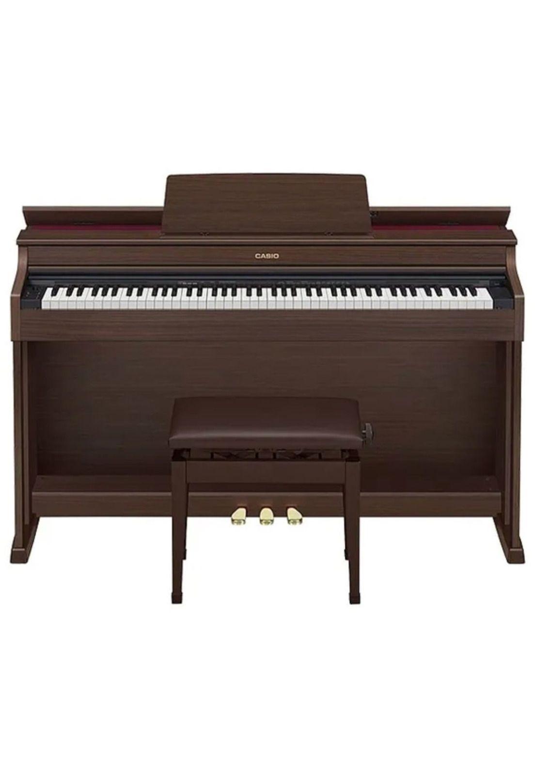 Piano digital AP-470 Celviano, color café-0