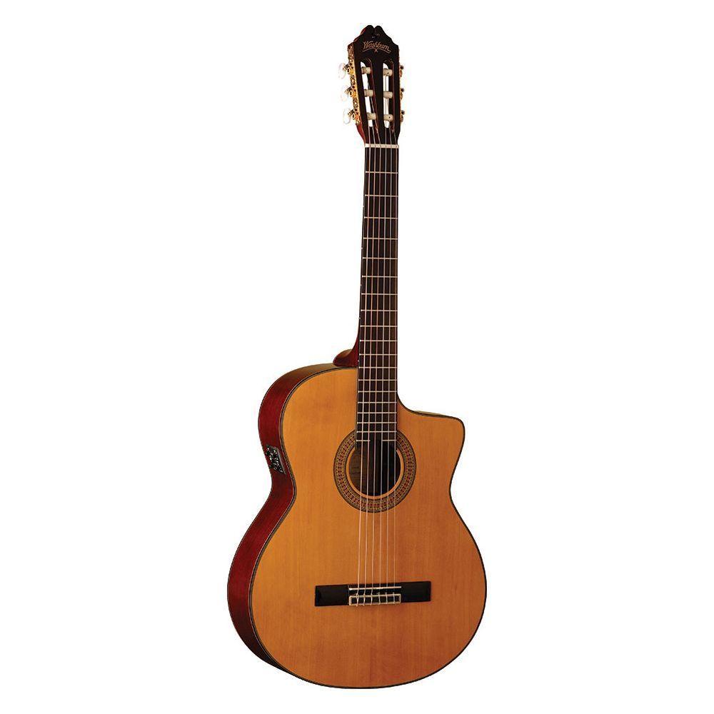 Guitarra Clásica Eelectroacústica C64SCE Natural-0