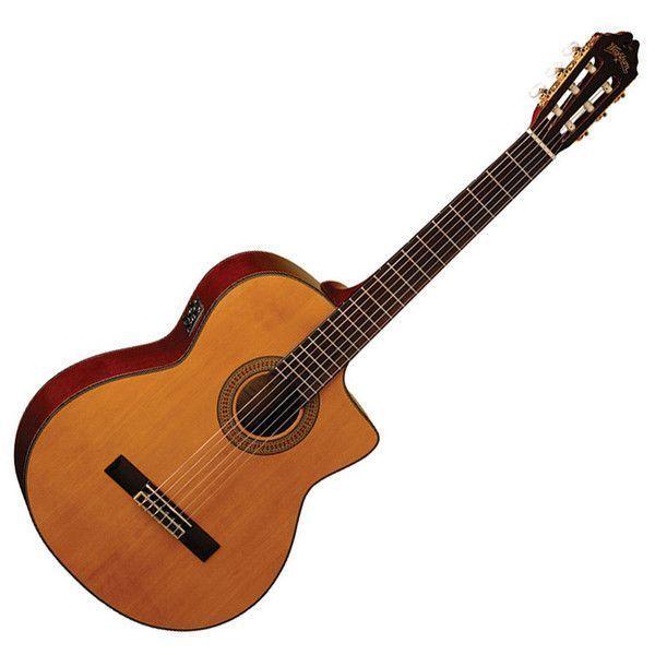 Guitarra Clásica Eelectroacústica C64SCE Natural-1
