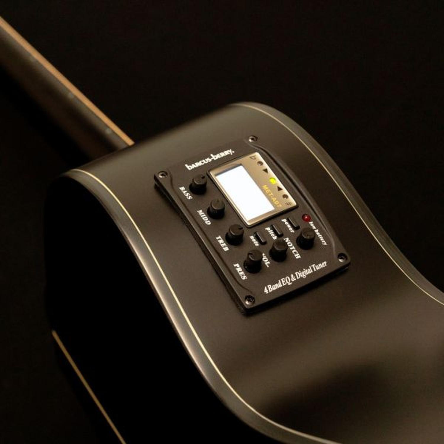 Guitarra Electroacústica Washburn DFEACE, Deep Forest Ebony Ace-3