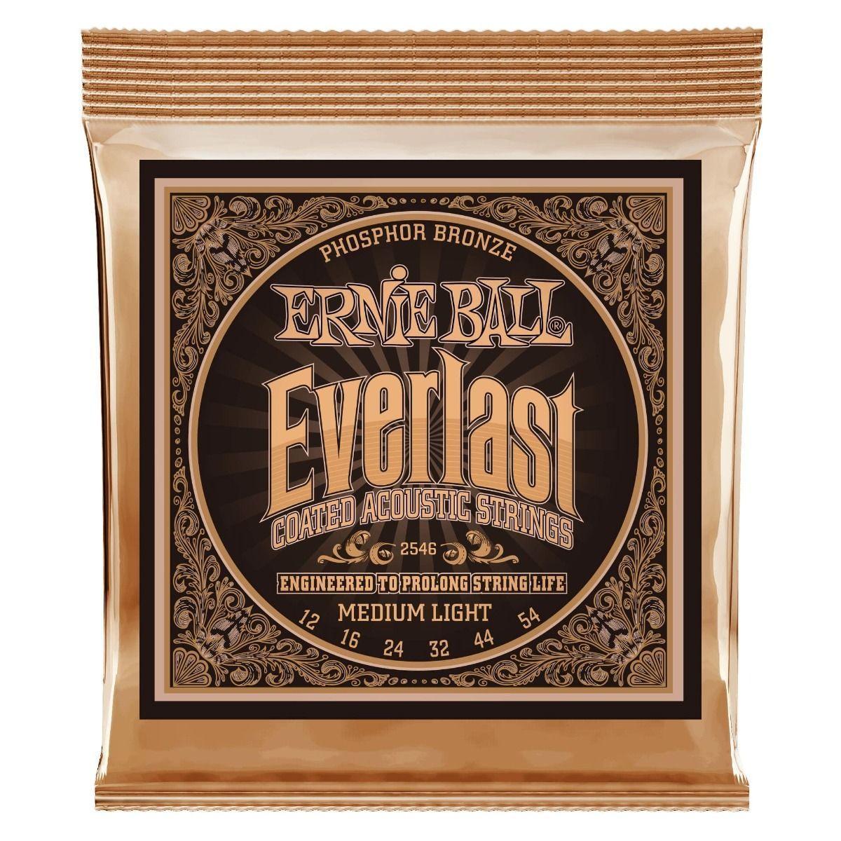 CUERDAS EVERLAST MEDIUM LIGHT 12-54 P02546 ERNIE BALL-0