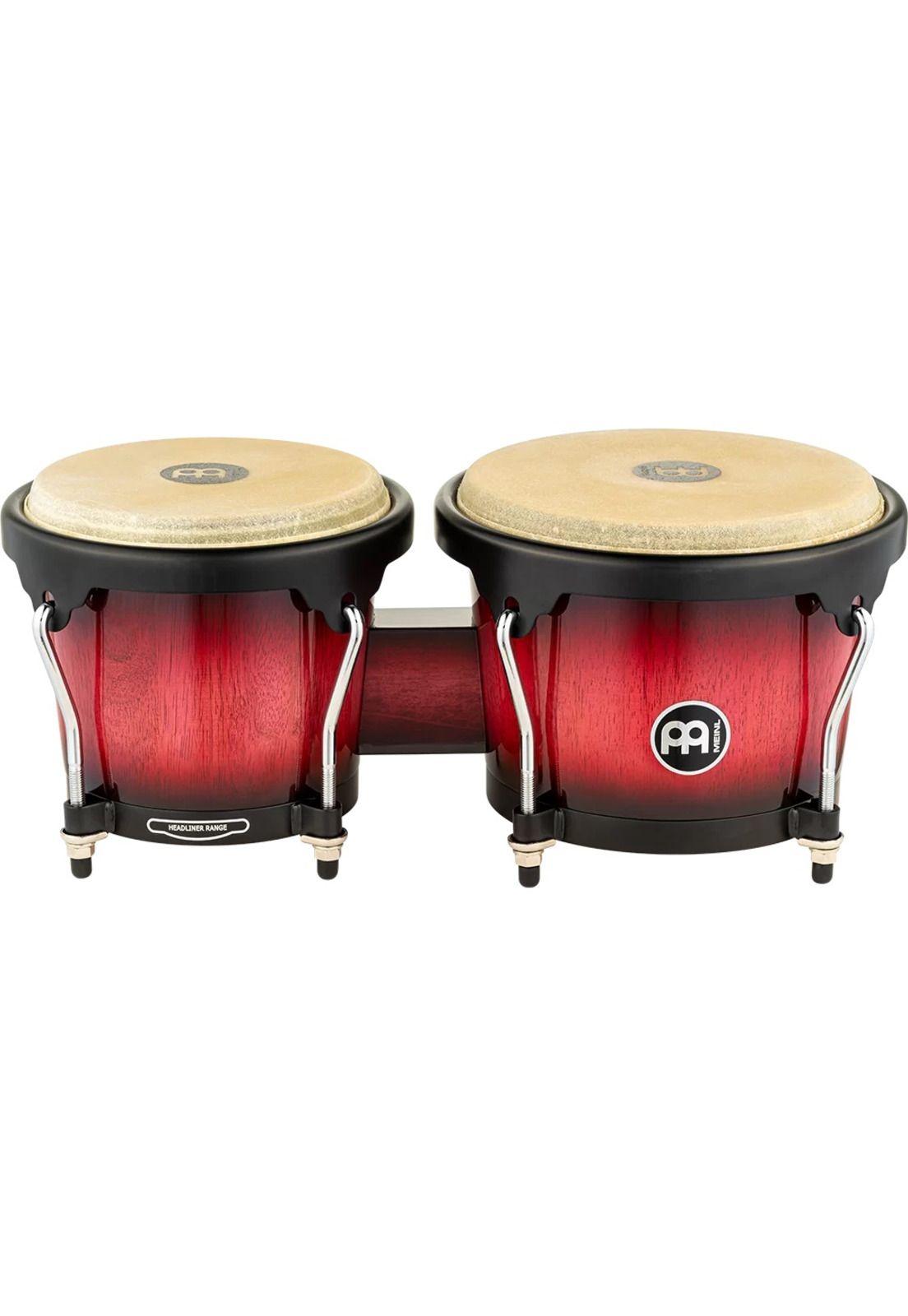 Bongo Headliner Series HB100WRB, Rojo Vino Meinl-0