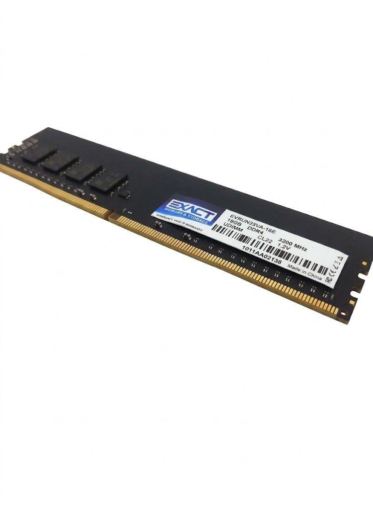 Memoria Exact DDR4 16GB 3200 MHz 1.2V -  Desktop UDIMM -1