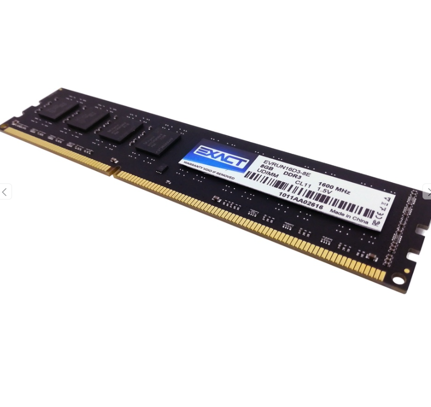 Memoria Exact DDR3 8GB 1600 MHz 1 5V Desktop UDIMM-1