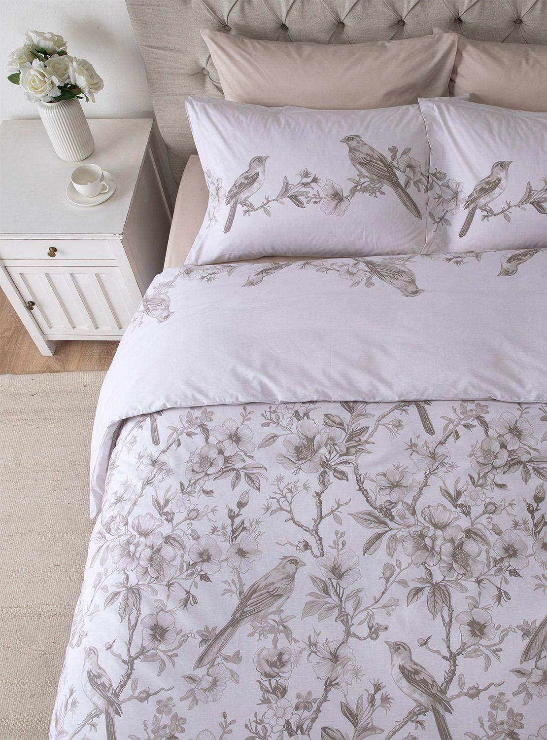 Set Funda De Plumón + Sábana Bajera King Mevlin-3