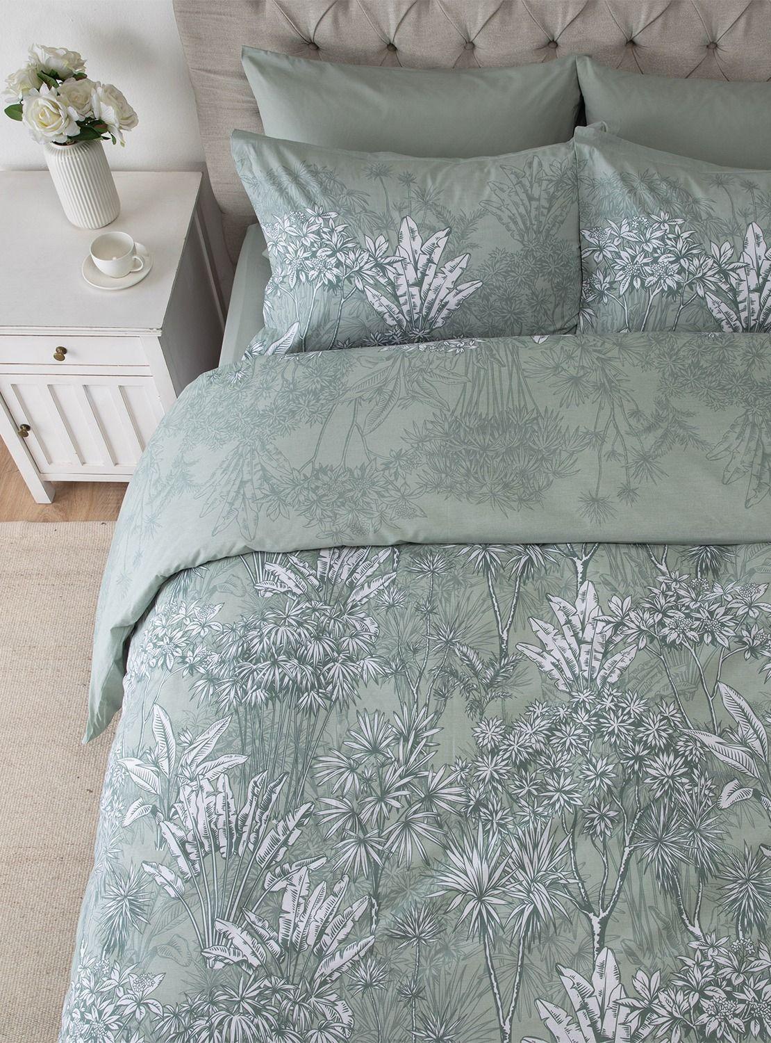 Set Funda De Plumón + Sábana Bajera Irma Super King-3