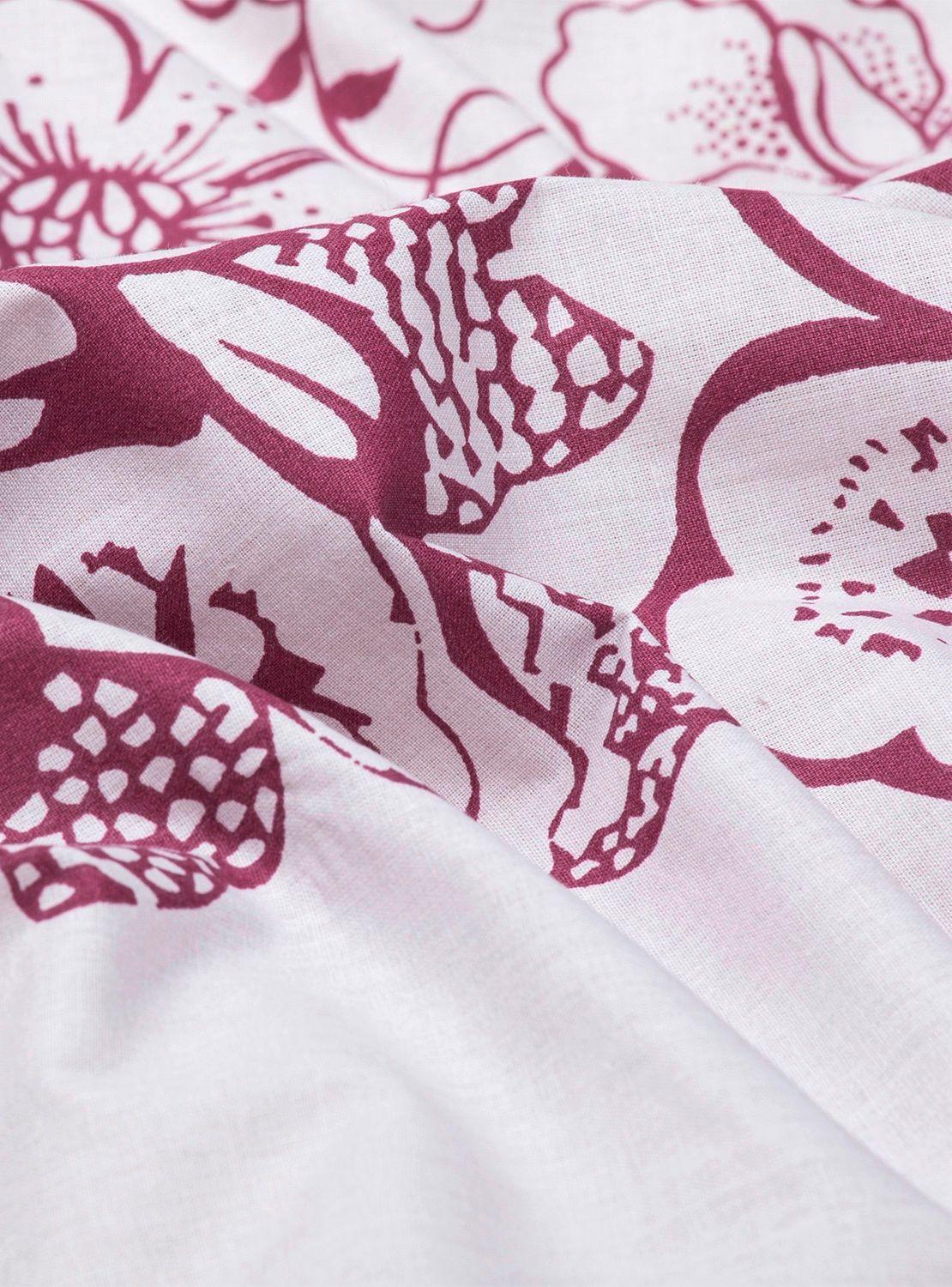 Set con funda de plumón 100% algodón King Mandora Vino-4