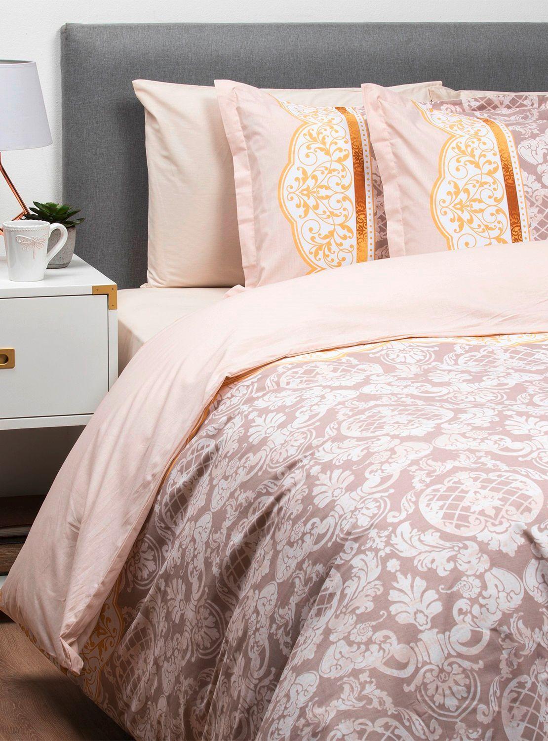 Set con funda de plumón 100% algodón King Roco-0