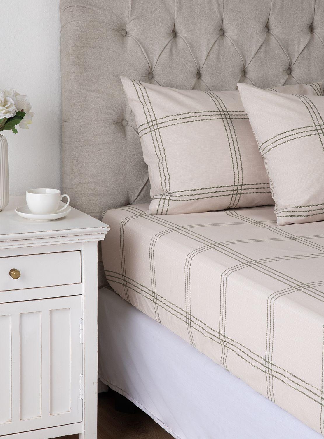 Set Funda De Plumón + Sábana Bajera Capella 2 Plazas-4