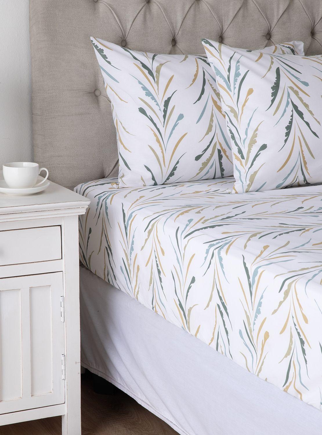 Set Funda De Plumón + Sábana Bajera King Estiva-4