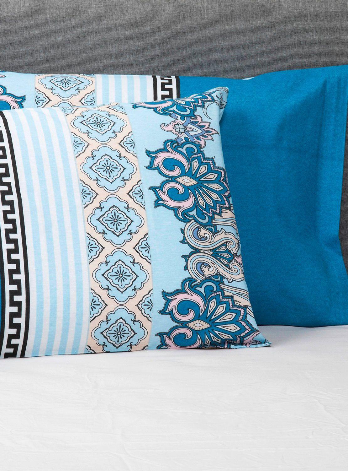 Set con funda de plumón 100% algodón King Ocean-2