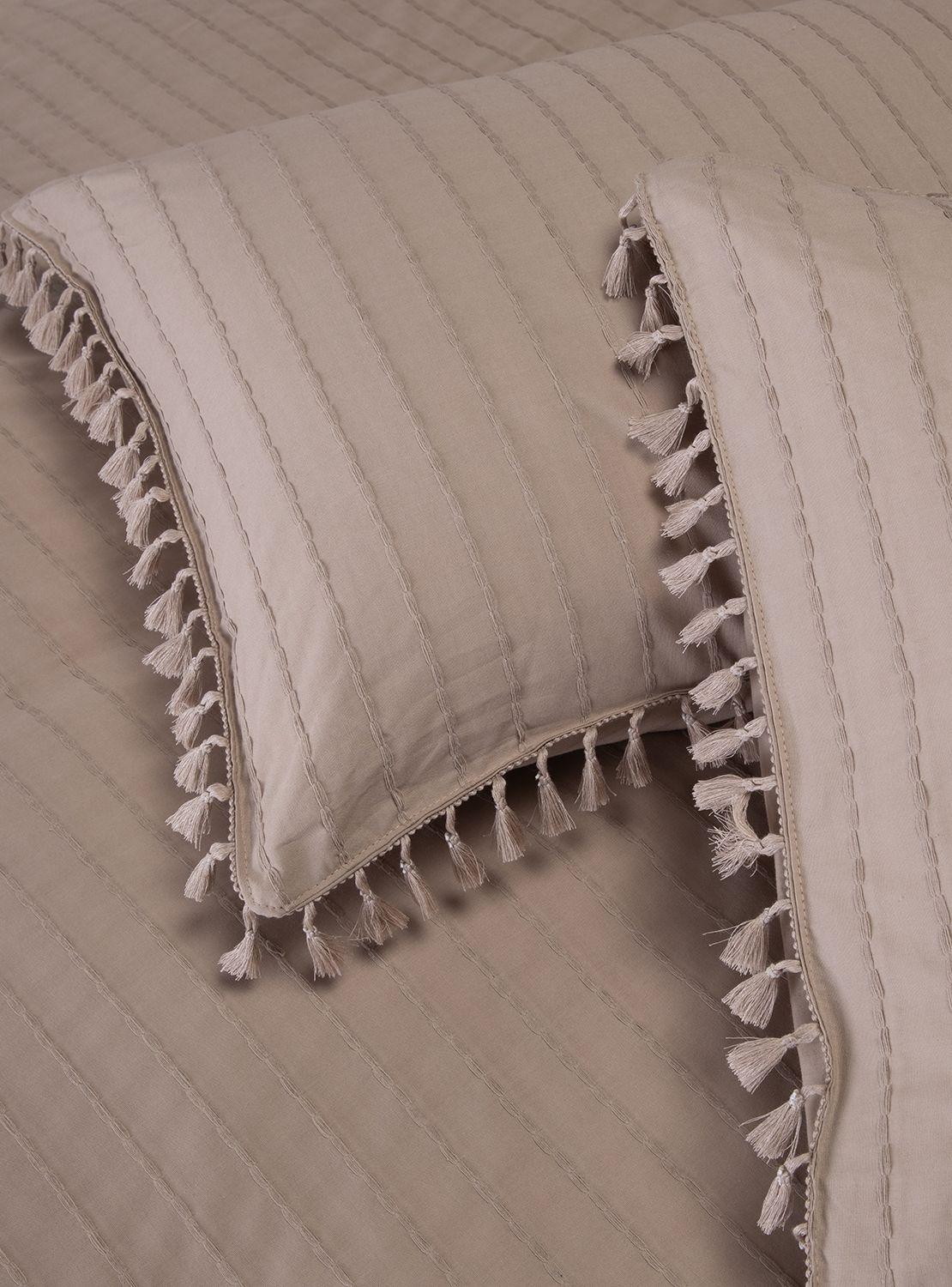 Funda De Plumón Estina Beige 2 Plazas-5