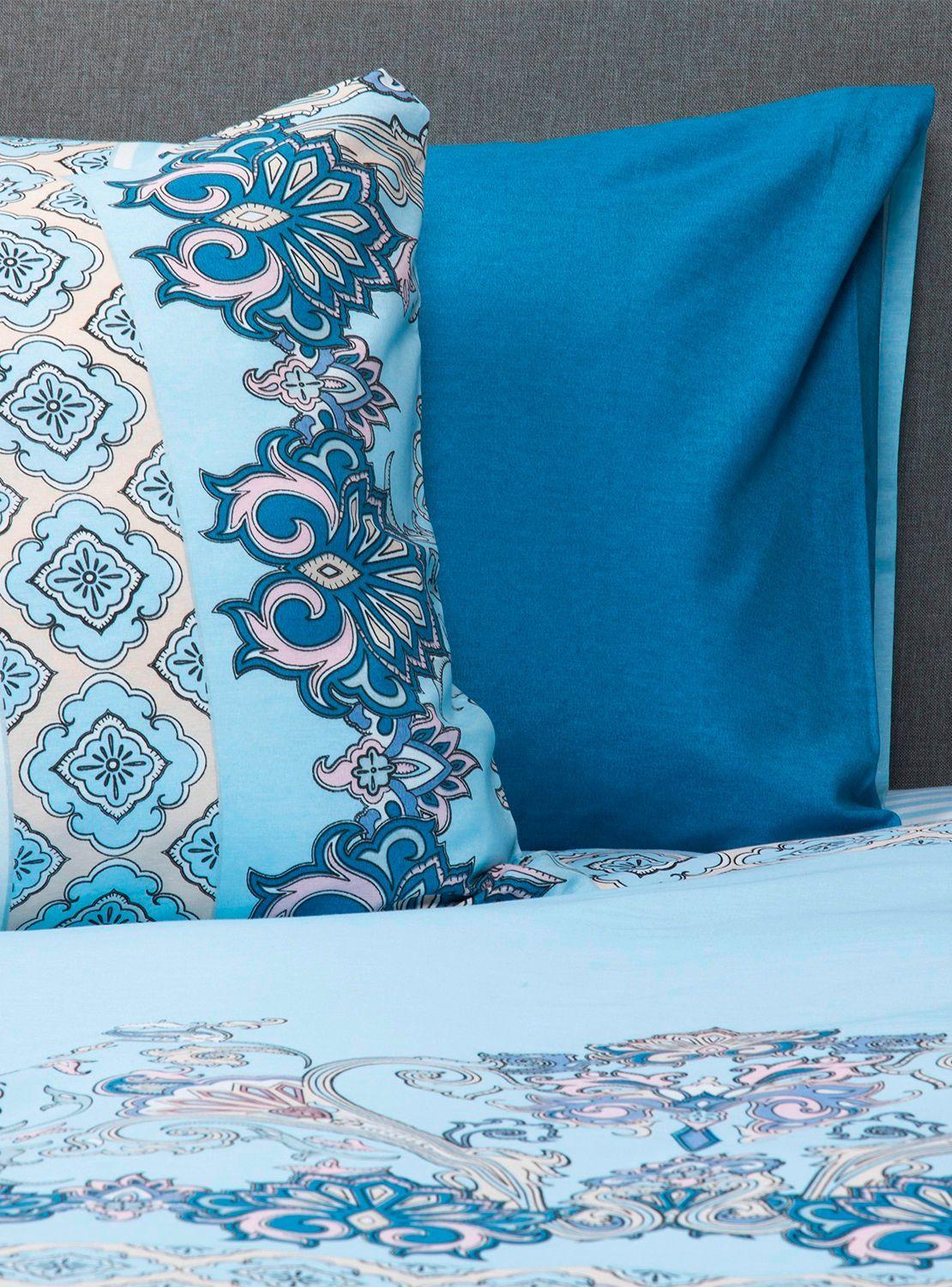 Set con funda de plumón 100% algodón 2 plazas Ocean-3