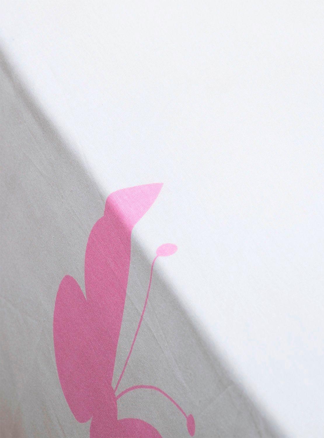 Set con funda de plumón 100% algodón King Butterfly-5