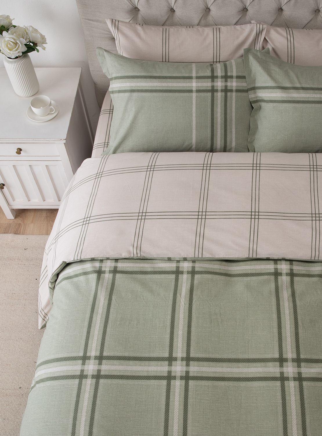 Set Funda De Plumón + Sábana Bajera Super King Capella-3