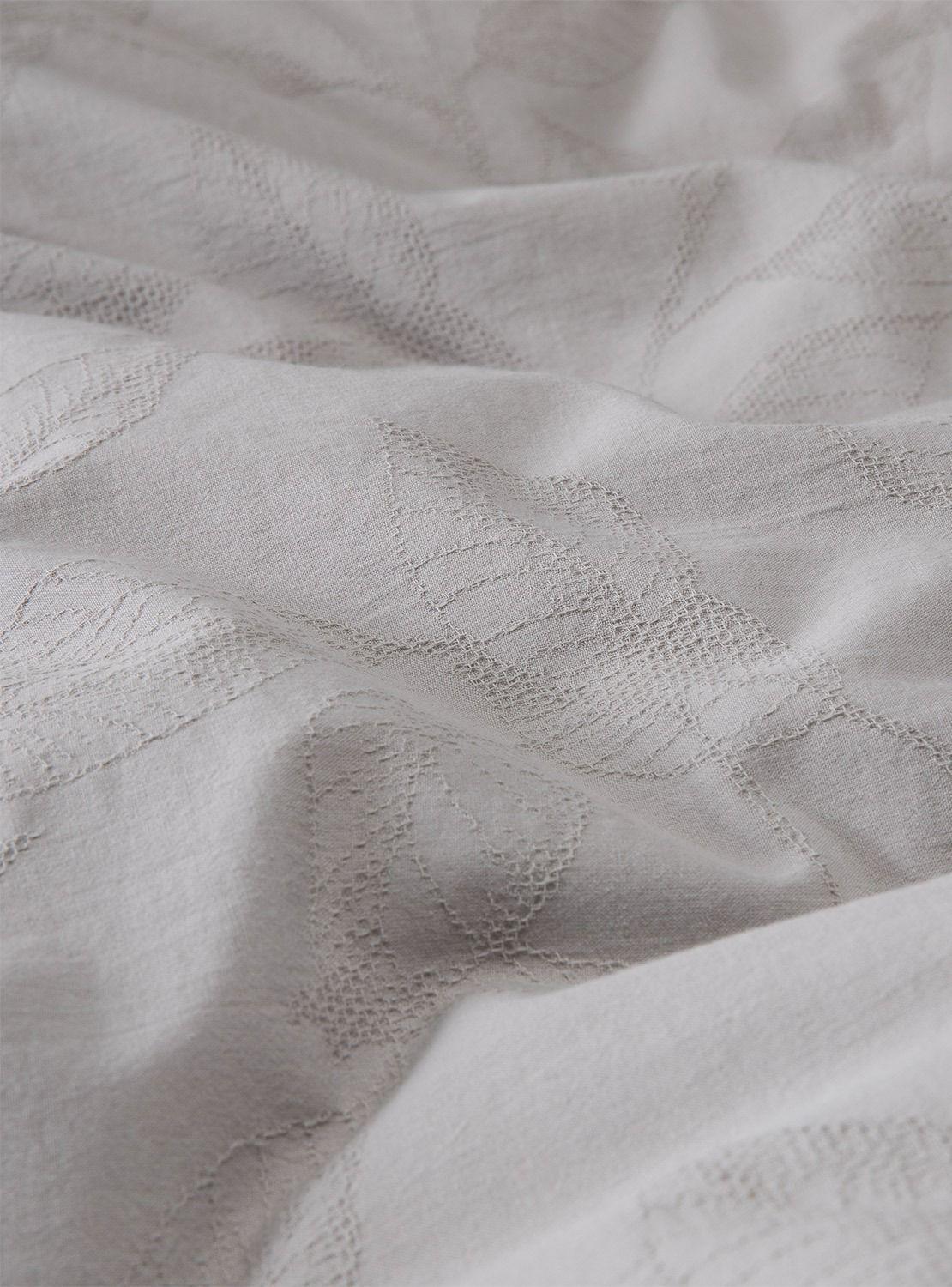 Set Funda De Plumón + Sábana Bajera Marlet Gris King-8