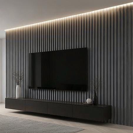 WALL PANEL PVC 10 PZS 3D 250X16 CM GRIS WP 29 BASALTO-4