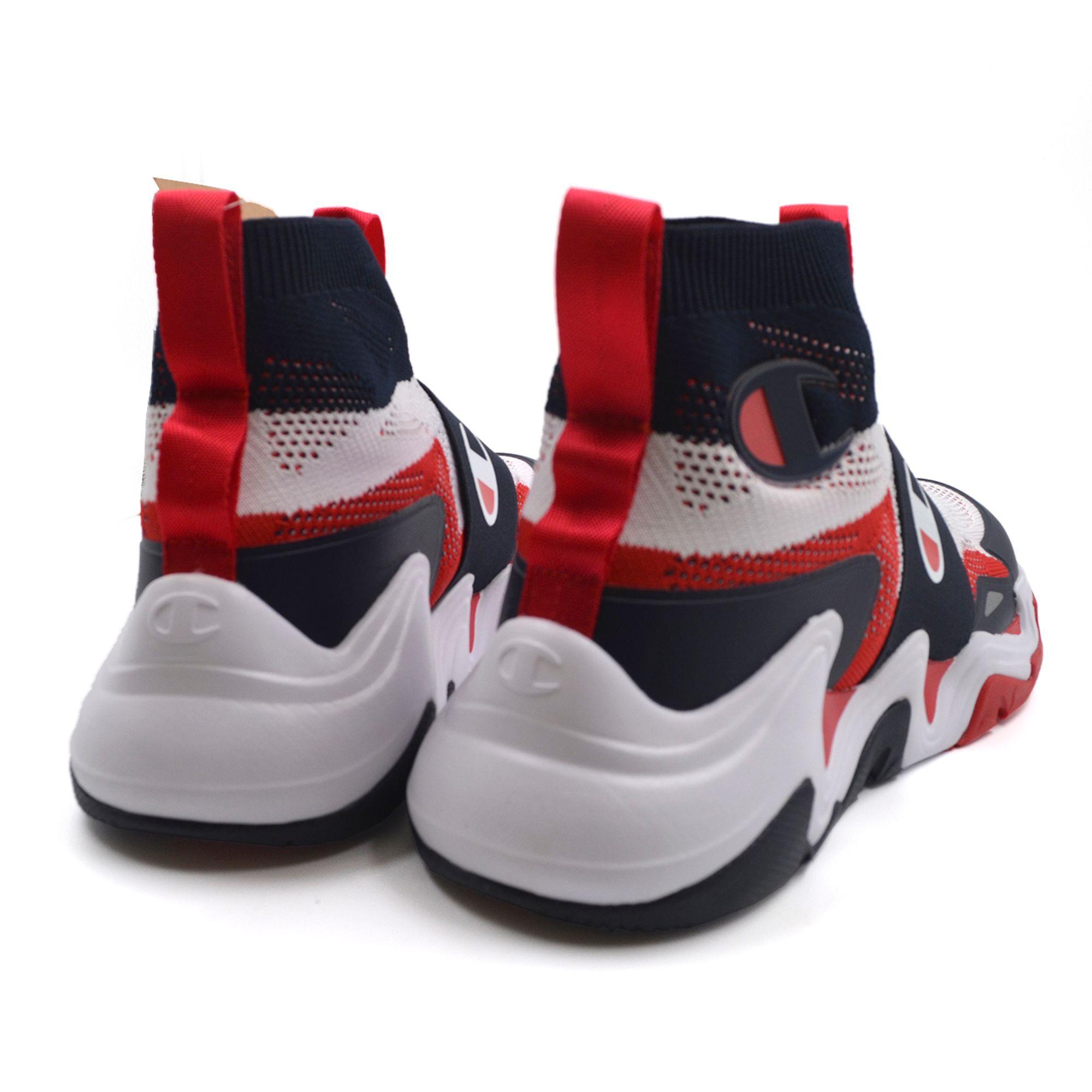 ZAPATILLA HOMBRE CHAMPION ROJO /NEGRO/ BLANCO-4