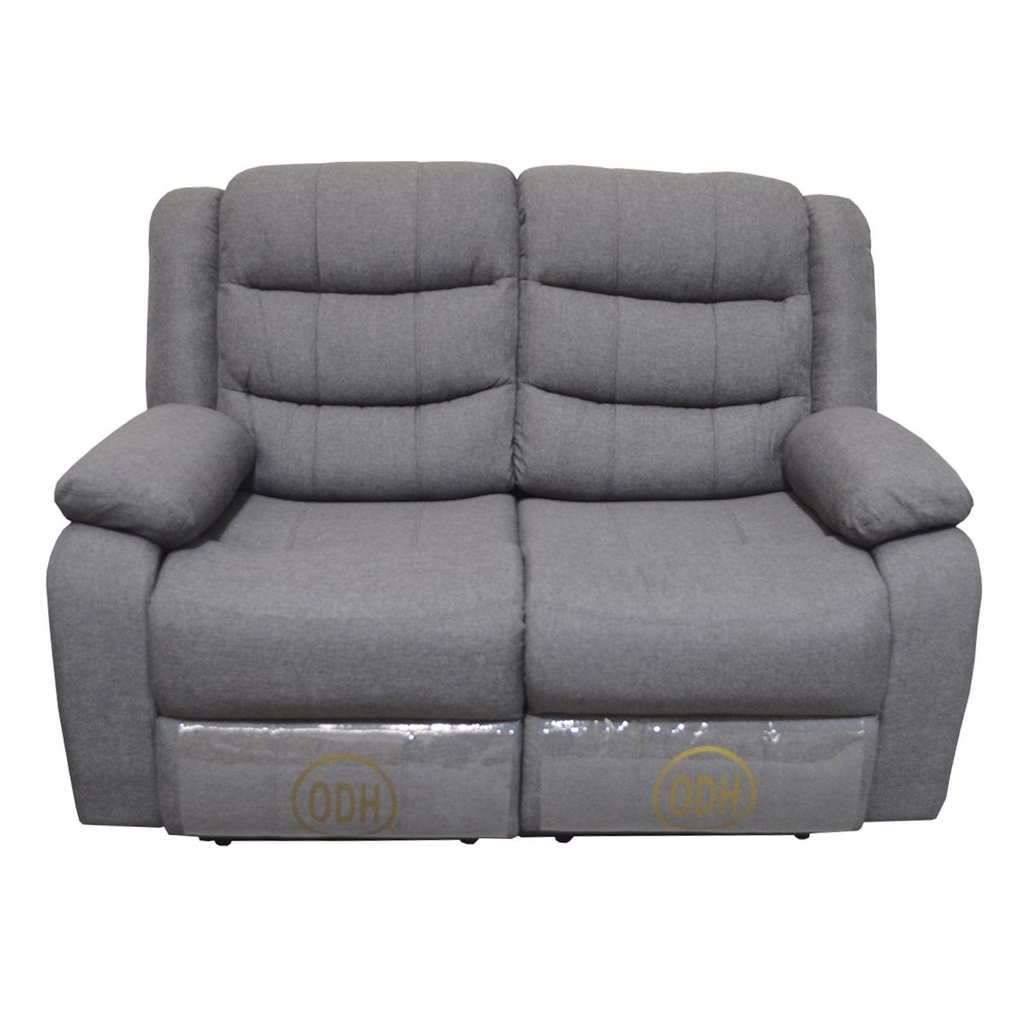 SOFA RECLINABLE 2 CUERPOS  ODH NEW ITALIA, COLOR GRAFITO-0