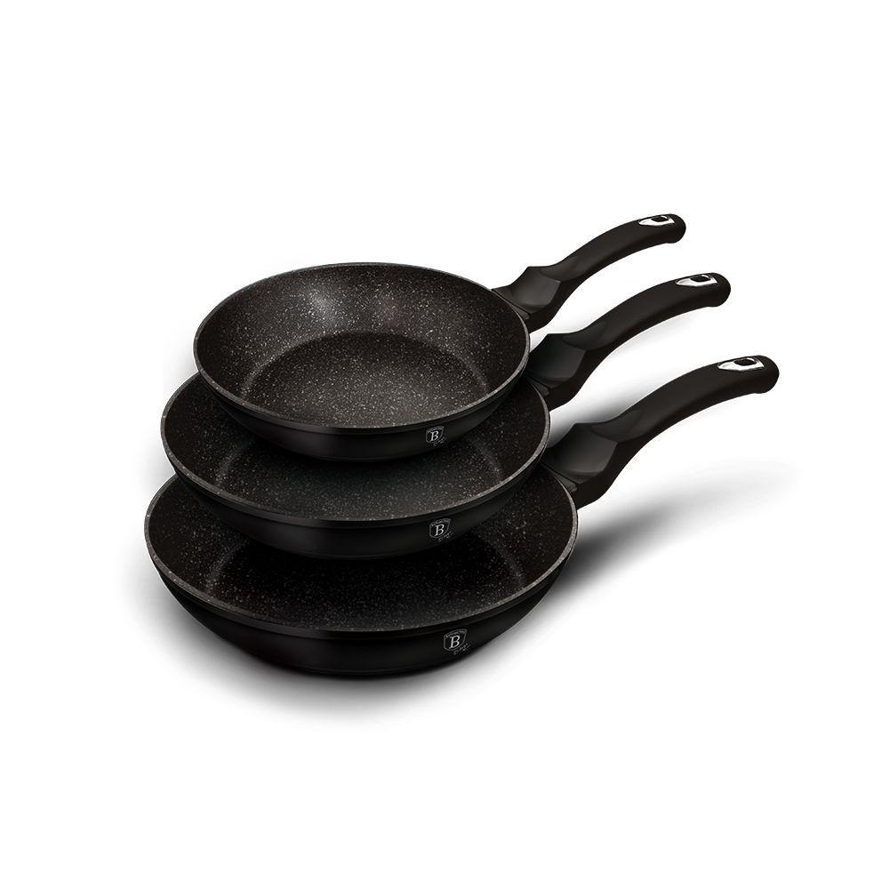 set de 3 sartenes Gourmet  linea Pro black-0