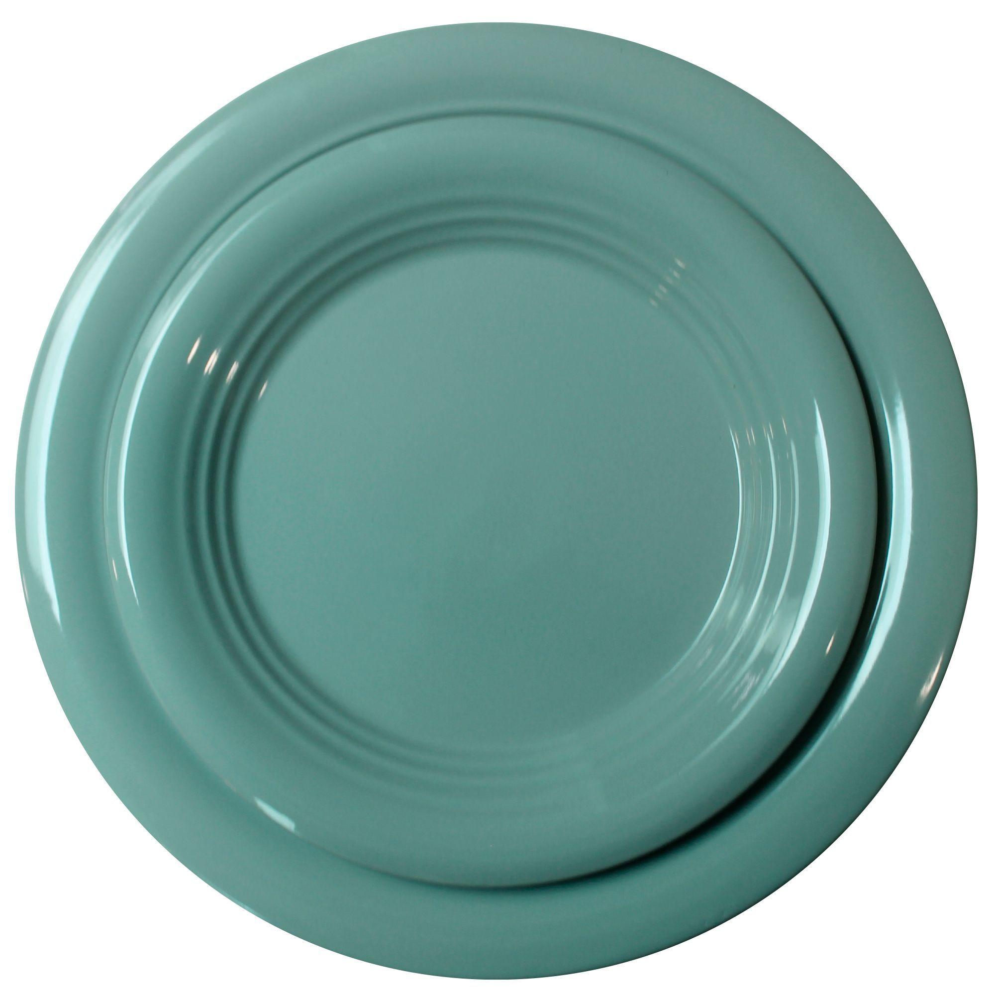 Loza 16 piezas Ceramica Gris Azulado-1