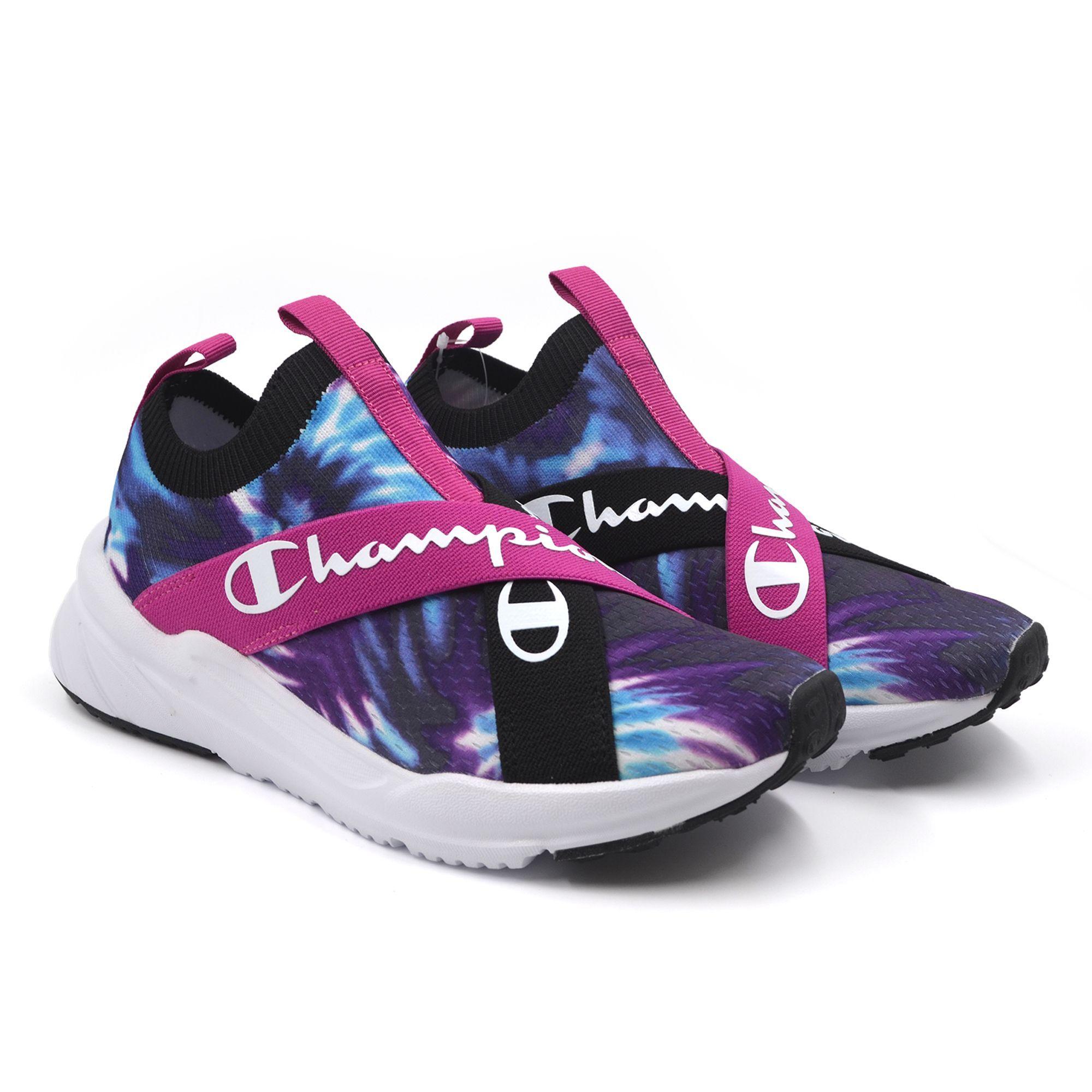 zapatilla champion mujer Lila diseño-1