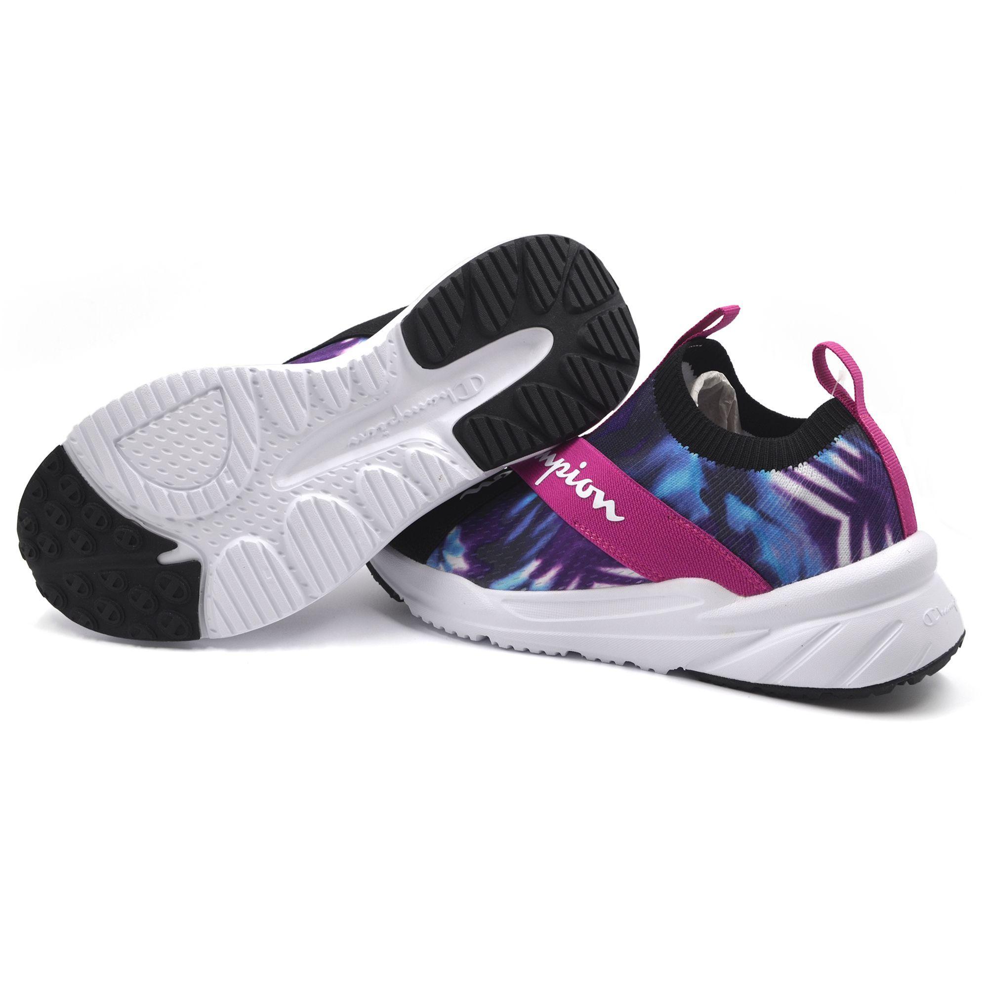 zapatilla champion mujer Lila diseño-2