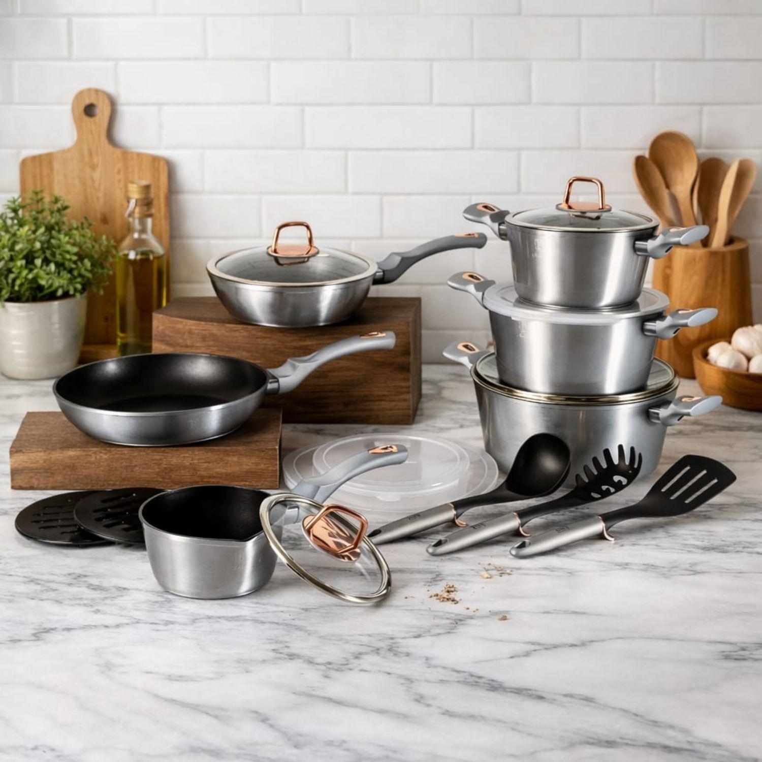 BATERIA DE COCINA 18 PZS MOONLIGHT COLLECTION ANTIADHERENTE-2