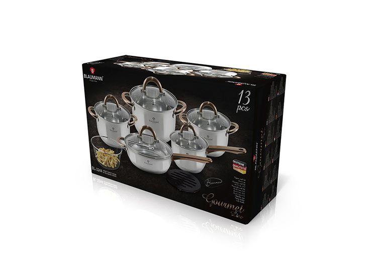 Batería de 13 piezas línea Gourmet.-1