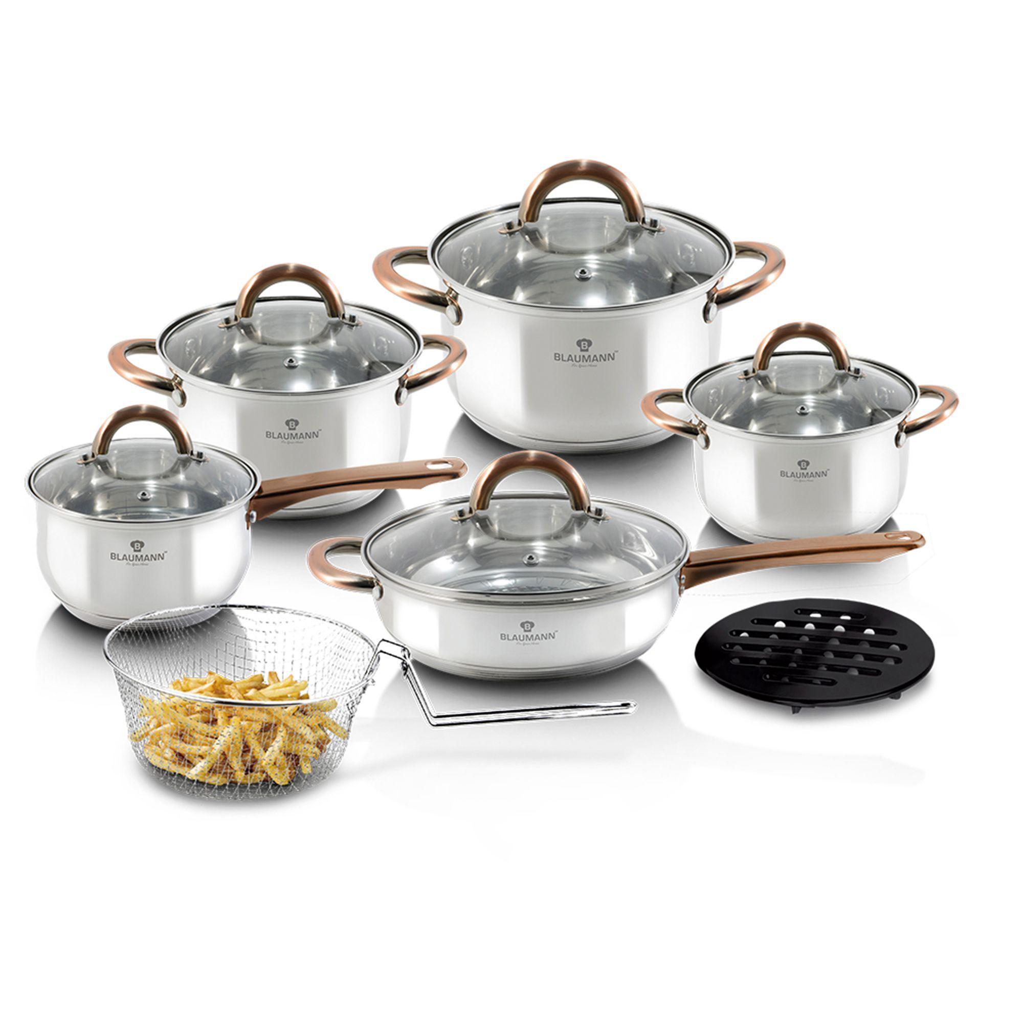 Batería de 13 piezas línea Gourmet.-0
